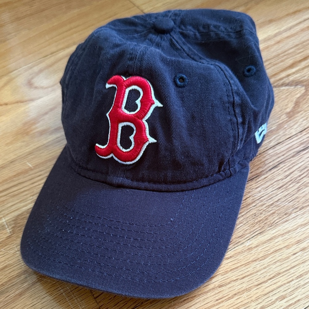 Boston Red Sox Youth Navy Baseball Cap with Red 'B' Logo Size Youth (New Era)
